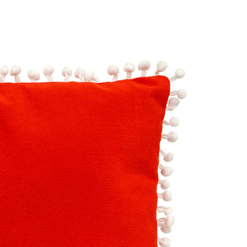 Red & White Christmas Cushion - Uncommongifts.in